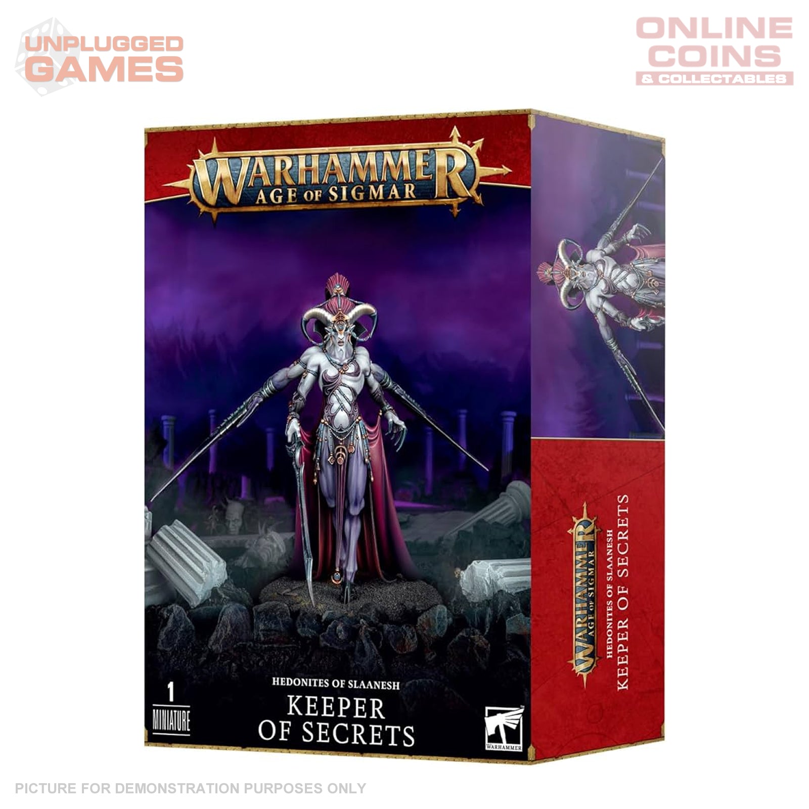 Warhammer Age of Sigmar - Daemons of Slaanesh Keeper of Secrets